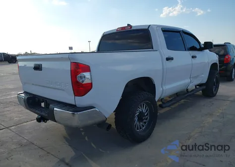 2021 Toyota Tundra Sr5 из США, поврежденный, VIN 5TFDY5F18MX956847